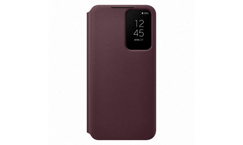 Samsung Smart Clear View Cover Galaxy S22 Burgundy