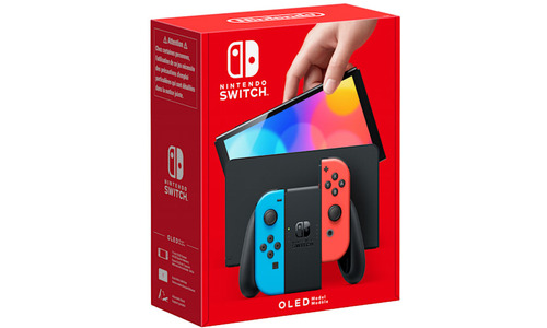 Nintendo Switch OLED Blue Red
