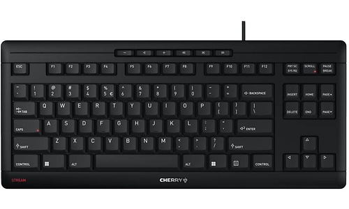 Cherry Stream Keyboard TKL Black