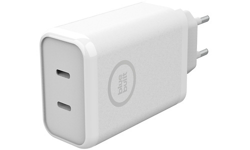 BlueBuilt Power Delivery Oplader met 2 Usb C Poorten 45W White