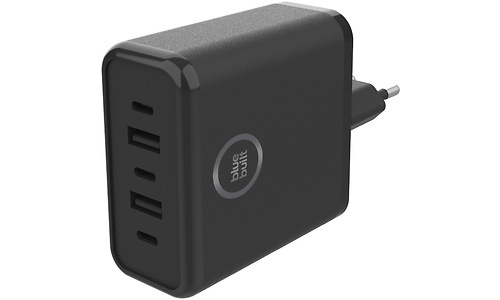 BlueBuilt Power Delivery Quick Charge Oplader 5 Usb Poorten 20W Black