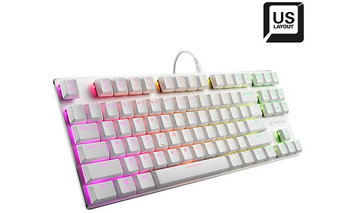 Sharkoon PureWriter RGB TKL Kailh Blue White (US)