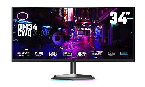 Cooler Master GM34-CWQ aRGB