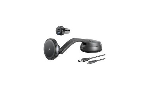 Anker PowerWave Mag-Go Car Charging Mount 10w Black