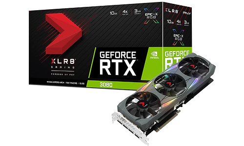PNY GeForce RTX 3080 XLR8 Gaming UprisingEpic-X RGB 10GB (LHR)