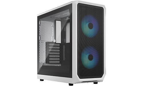 Fractal Design Focus 2 RGB Clear Tint Window White