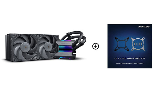 Phanteks Glacier One 240 T30 D-RGB Black