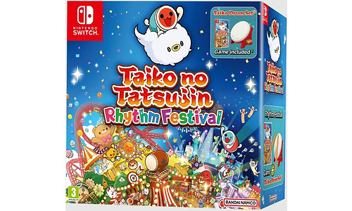 Taiko No Tatsujin Rhythm Festival + Taiko Drum Set (Nintendo Switch)