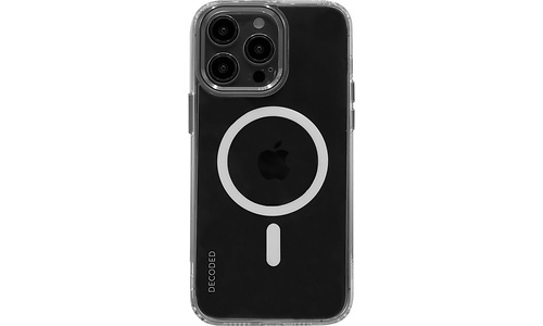 Decoded Clear Case Back Cover iPhone 14 Pro Max Gerecycleerd Doorzichtig Cover Magnetische Technologie van Apple Transparent