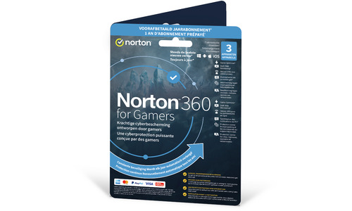 Symantec LifeLock Norton 360 for Gamers 3-device 1-year (NL, 21426442)
