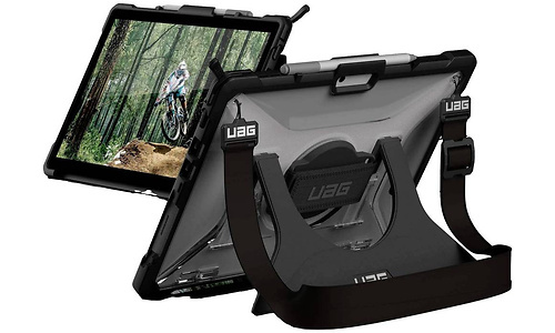 UAG Urban Armor Gear Plasma Handstrap Case Backcover Microsoft Surface Pro 9 Ice Transparent