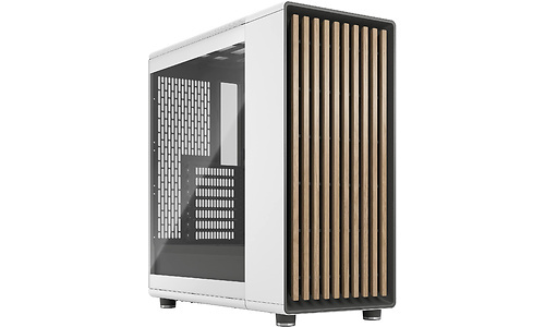 Fractal Design North Chalk TG Clear White