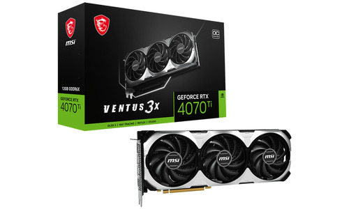 MSI GeForce RTX 4070 Ti Ventus 3X OC 12GB