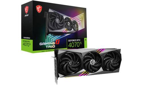 MSI GeForce RTX 4070 Ti Gaming X TRIO 12G