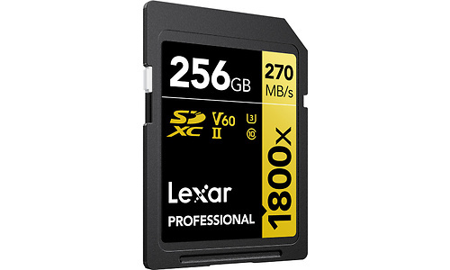 Lexar Professional Gold SDXC 1800X UHS-II V60 256GB