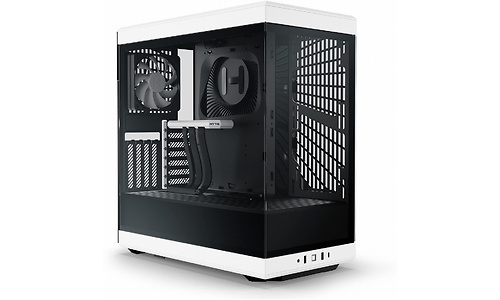 Hyte Y40 Tempered Glass White