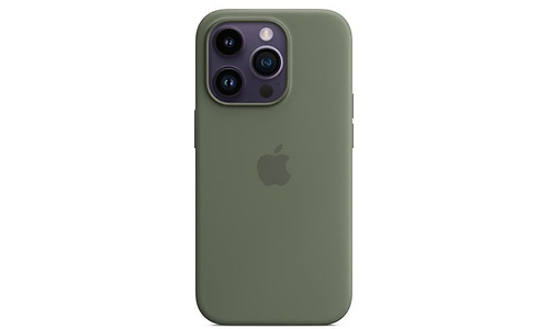 Apple Silicone Case iPhone 14 Pro Olive Green