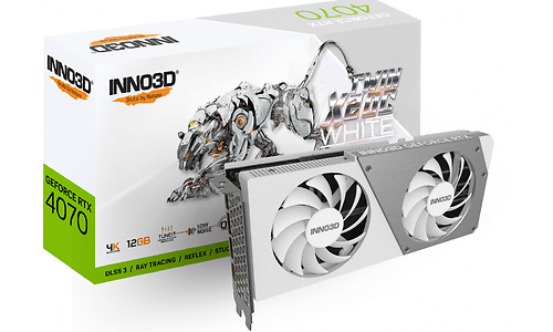 Inno3D GeForce RTX 4070 Twin X2 OC White 12GB