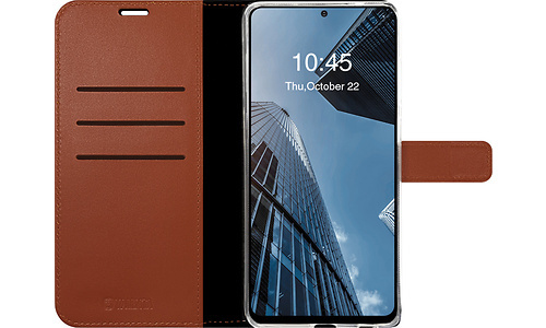 Valenta Gel Skin Samsung Galaxy A54 Book Case Leather Brown