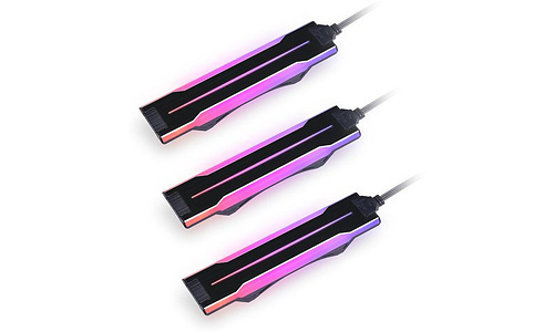 Lian Li Uni Fan P28 Side aRGB Strip Black 3-pack