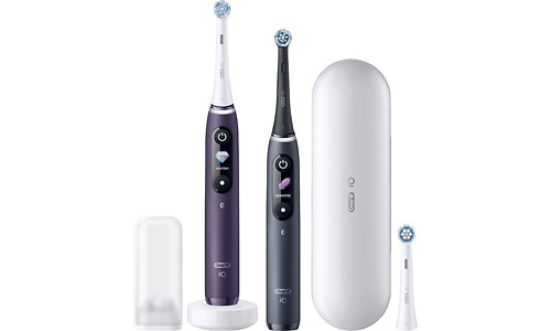 Oral-B iO 8 Duo Pack Purple + Black