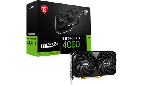 MSI GeForce RTX 4060 Ventus 2X Black OC 8GB