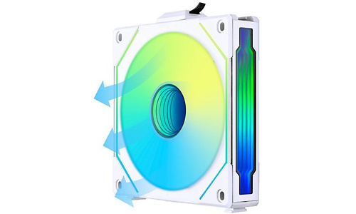 Lian Li Uni Fan SL-INF 120 aRGB Reverse Blade PWM White