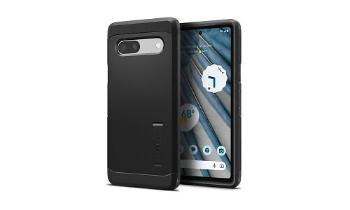 Spigen Tough Armor Google Pixel 7a Cover Back Cover Black