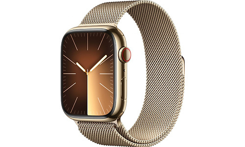 Apple Watch Series 9 GPS + Cellular 45mm Gold Milanese Loop Gold