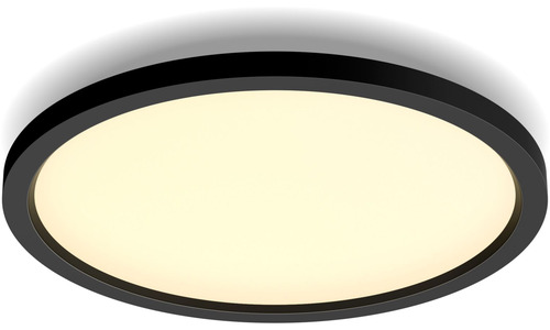 Philips Hue Aurelle White Ambiance Round Black