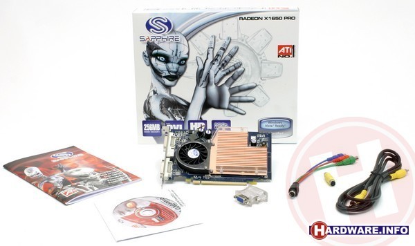 Sapphire Radeon X1650 Pro 256MB GDDR3