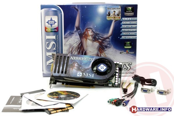 MSI NX8800GTS-T2D640E