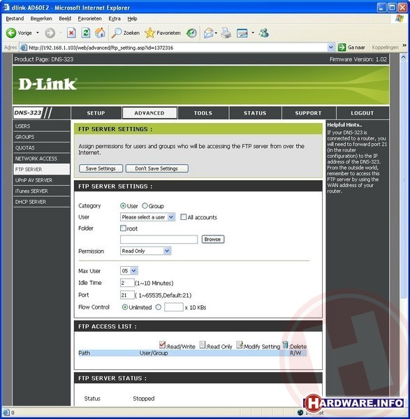 D-Link DNS-323