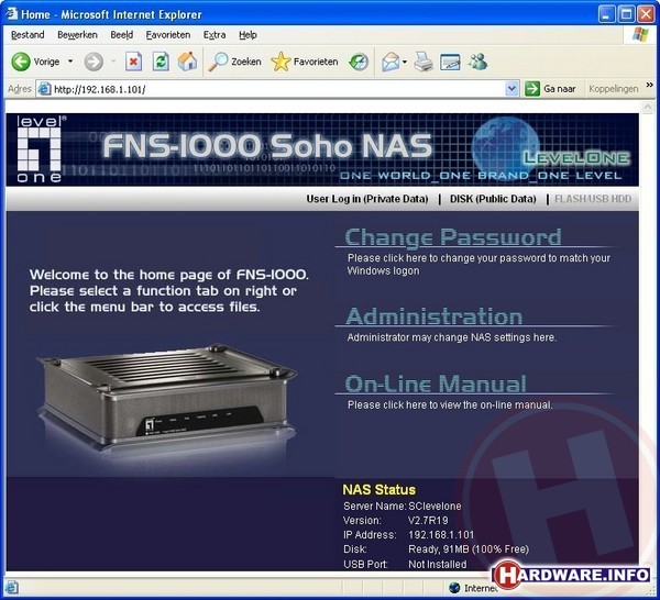 LevelOne FNS-1000
