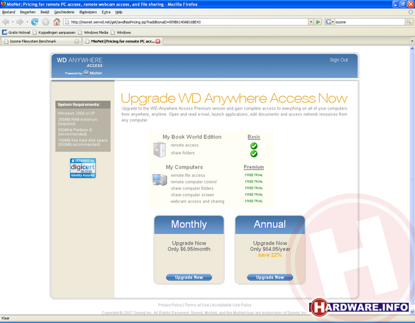 Western Digital My Book World 500GB
