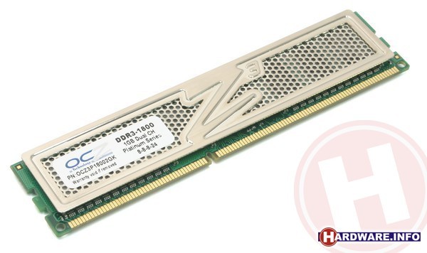 OCZ Platinum XTC 2GB DDR3-1800 kit