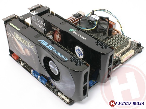 Nvidia GeForce 9800 GTX SLI
