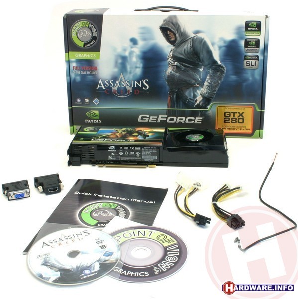Point of View GeForce GTX 280 1GB