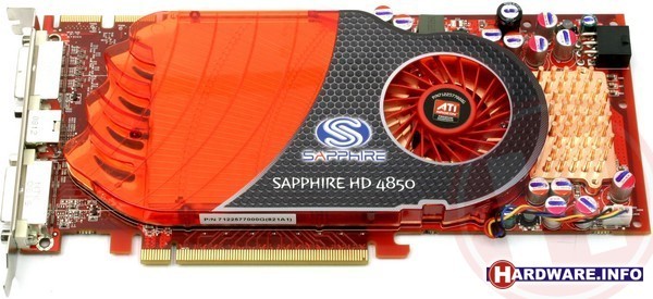 Sapphire Radeon HD 4850 512MB GDDR3