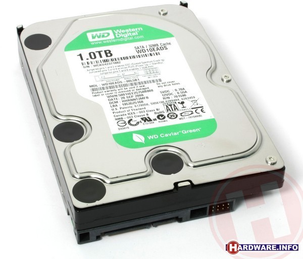Western Digital Caviar Green 1TB (SATA2, 32MB)