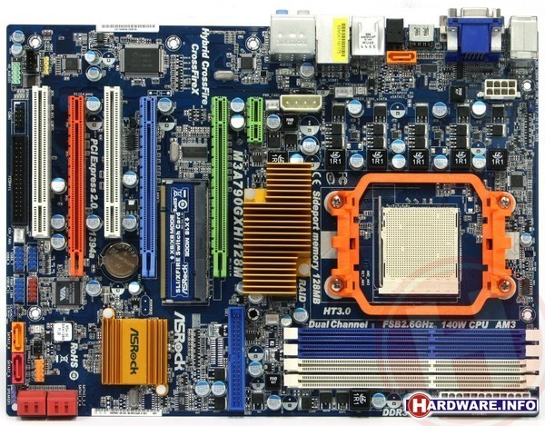 ASRock M3A790GXH/128M
