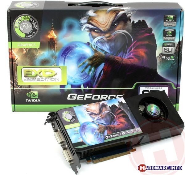 Point of View GeForce GTX 275 EXO 896MB