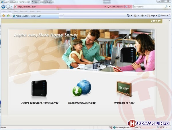 Acer Aspire easyStore H340 1.5TB