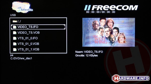 Freecom MediaPlayer II 500GB + WLAN Adapter