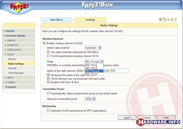 AVM Fritz!Box Fon WLAN 7270