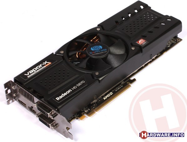 Sapphire Radeon HD 5870 Vapor-X 1GB