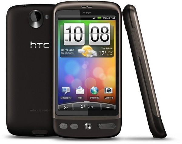HTC Desire Brown