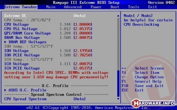 Asus Rampage III Extreme