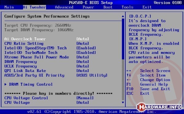 Asus P6X58D-E