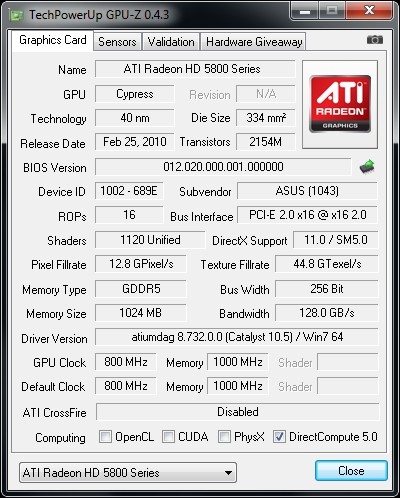 ATI Radeon HD 5830